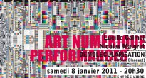 [8 janvier 2011] PERFORMANCES / ARTS NUMÉRIQUES